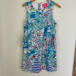 Lilly Pulitzer lined dress - Size 10